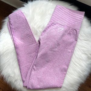 Gymshark light pinkish-purple booty contour leggings!